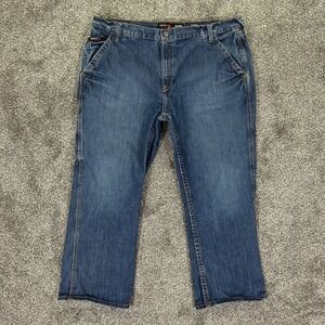 Ariat Flame Resistant Relaxed Bootcut Work Denim Jeans M4 Safety Rated Men 42x30